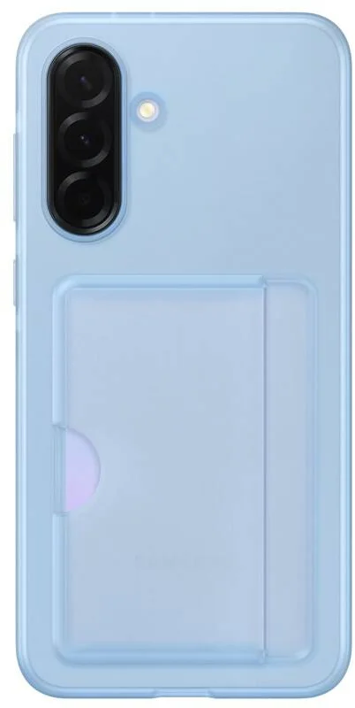 Zadný kryt Samsung s vreckom na kartu pre Galaxy A36 modrý