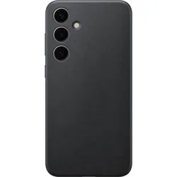 Zadný kryt Samsung z vegánskej kože pre Samsung Galaxy S24+ čierny