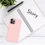 Zadný pogumovaný kryt FIXED Story pre Apple iPhone 14 Pro, ružový