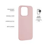 Zadný pogumovaný kryt FIXED Story pre Apple iPhone 14 Pro, ružový