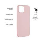 Zadný pogumovaný kryt FIXED Story pre Apple iPhone 14, ružový