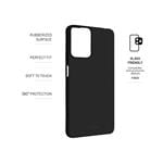 Zadný pogumovaný kryt FIXED Story pre Motorola Moto G04/G24/G04s/E14, čierny