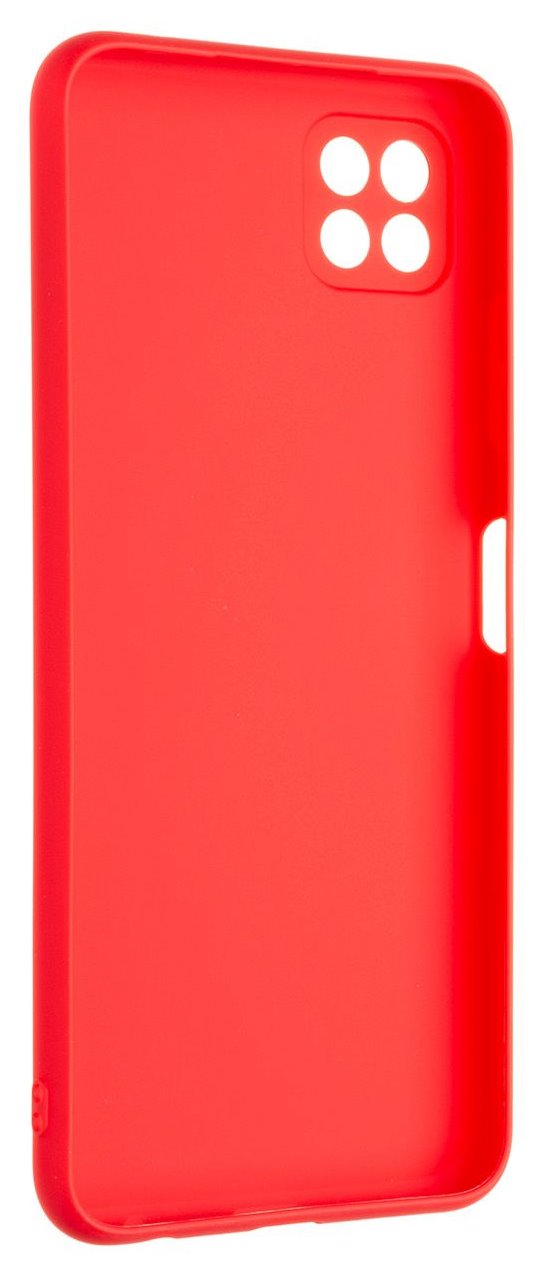 Zadný pogumovaný kryt FIXED Story pre Samsung Galaxy A22 5G, červený FIXST-671-RD