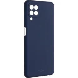 Zadný pogumovaný kryt FIXED Story pre Samsung Galaxy A22, modrý