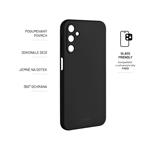 Zadný pogumovaný kryt FIXED Story pre Samsung Galaxy A24, čierny