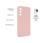 Zadný pogumovaný kryt FIXED Story pre Samsung Galaxy A25 5G, ružový
