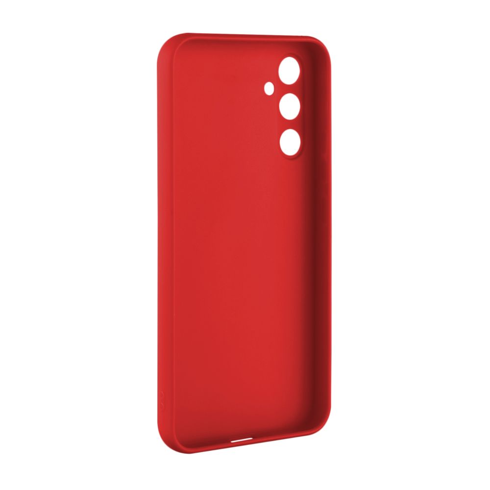 Zadný pogumovaný kryt FIXED Story pre Samsung Galaxy A34 5G, červený