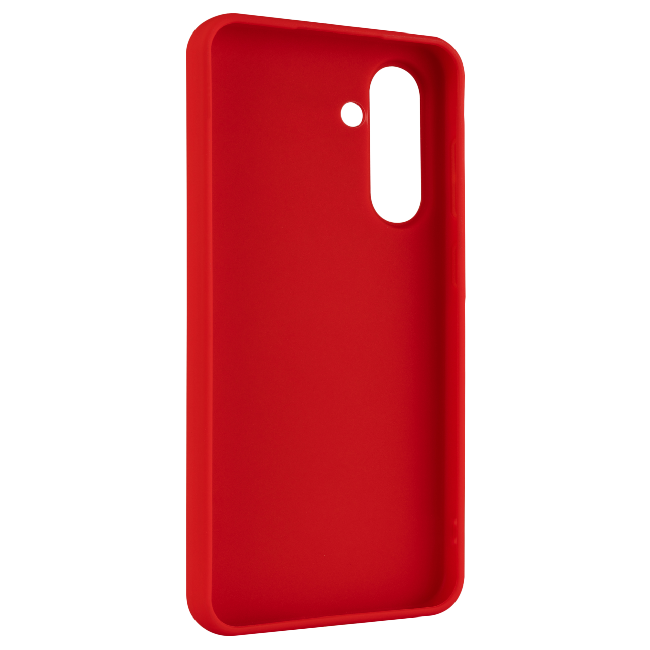 Zadný pogumovaný kryt FIXED Story pre Samsung Galaxy A36 5G, červený