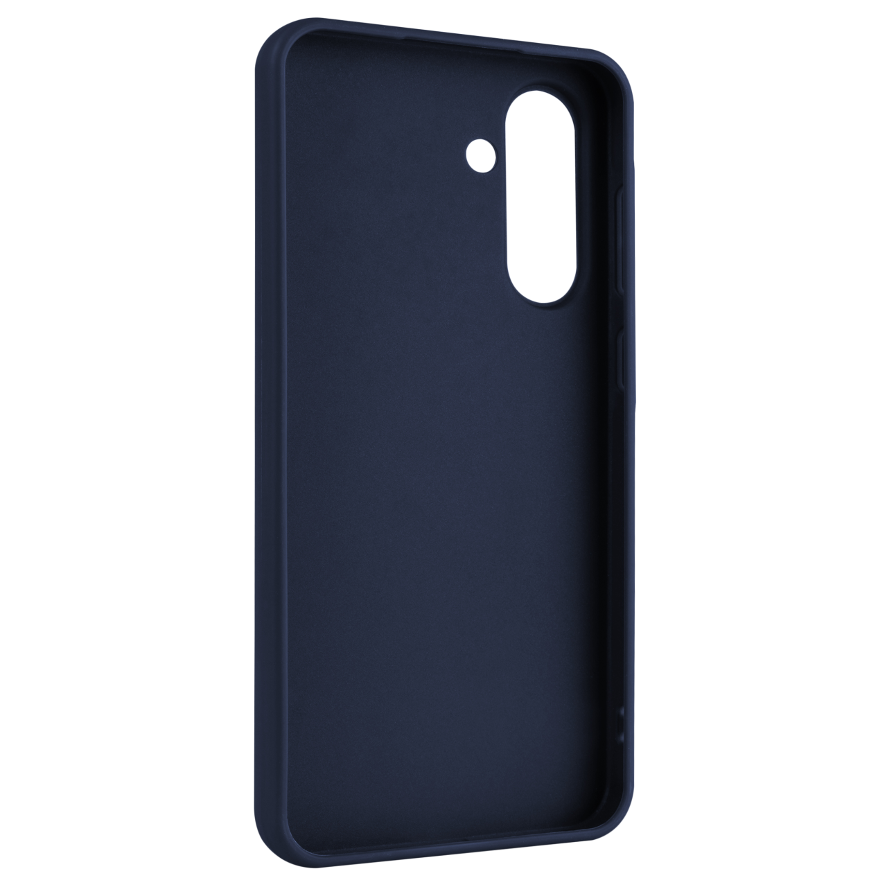 Zadný pogumovaný kryt FIXED Story pre Samsung Galaxy A36 5G, modrý