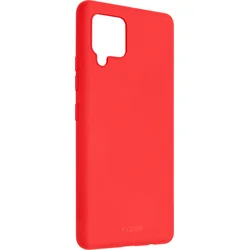 Zadný pogumovaný kryt FIXED Story pre Samsung Galaxy A42 5G / M42 5G, červený