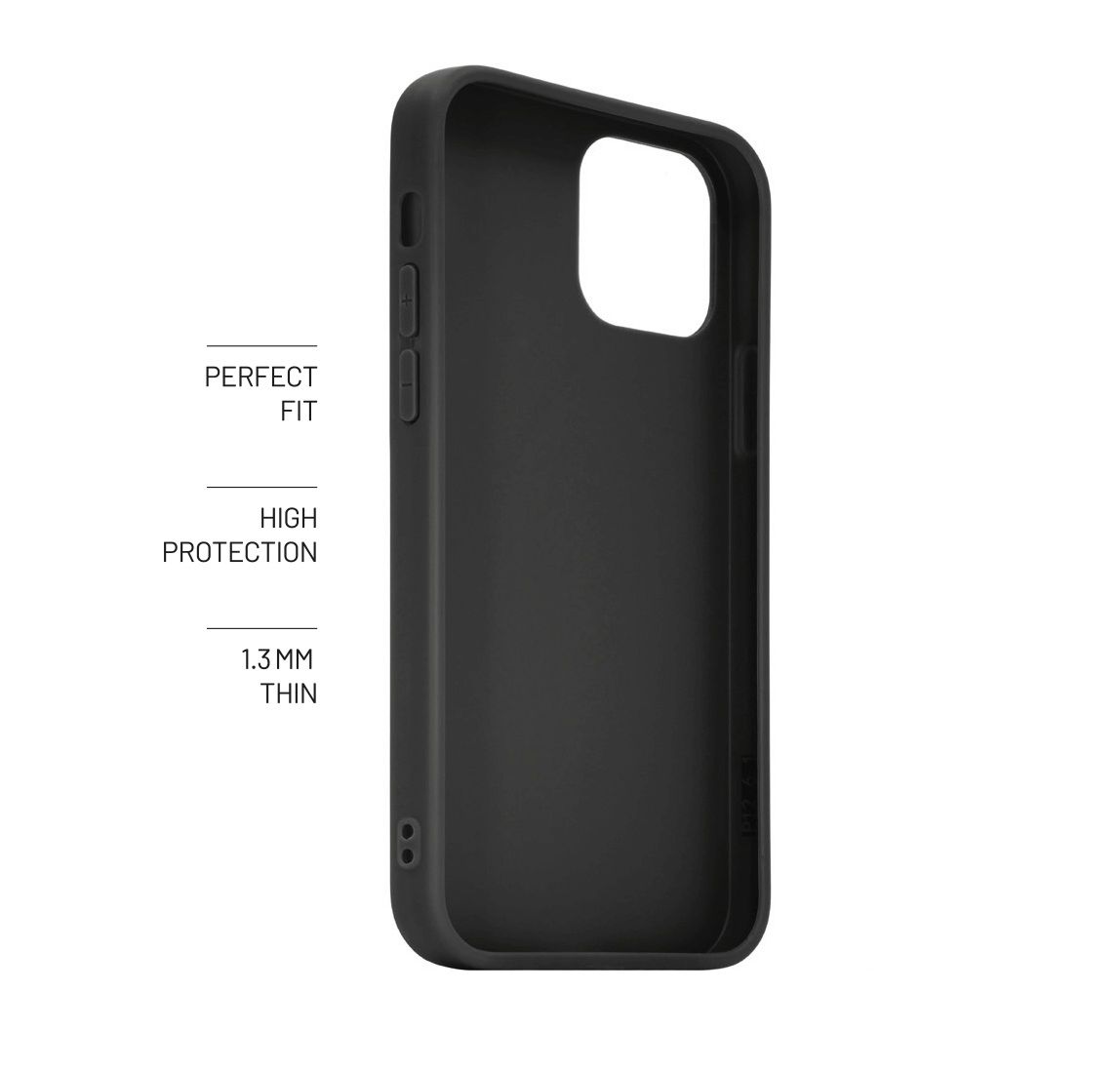 Zadný pogumovaný kryt FIXED Story pre Samsung Galaxy S23, čierny