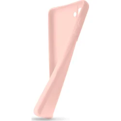 Zadný pogumovaný kryt FIXED Story pre Samsung Galaxy S23+, ružový