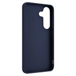 Zadný pogumovaný kryt FIXED Story pre Samsung Galaxy S25, modrý