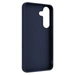 Zadný pogumovaný kryt FIXED Story pre Samsung Galaxy S25+, modrý