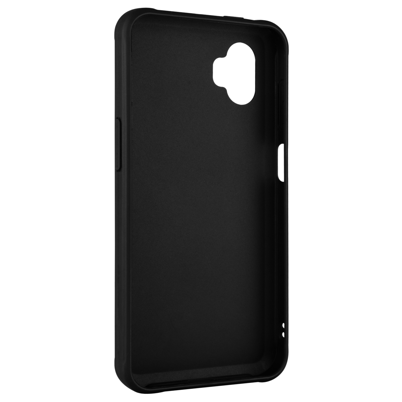 Zadný pogumovaný kryt FIXED Story pre Samsung Galaxy Xcover 7 Pro, čierny
