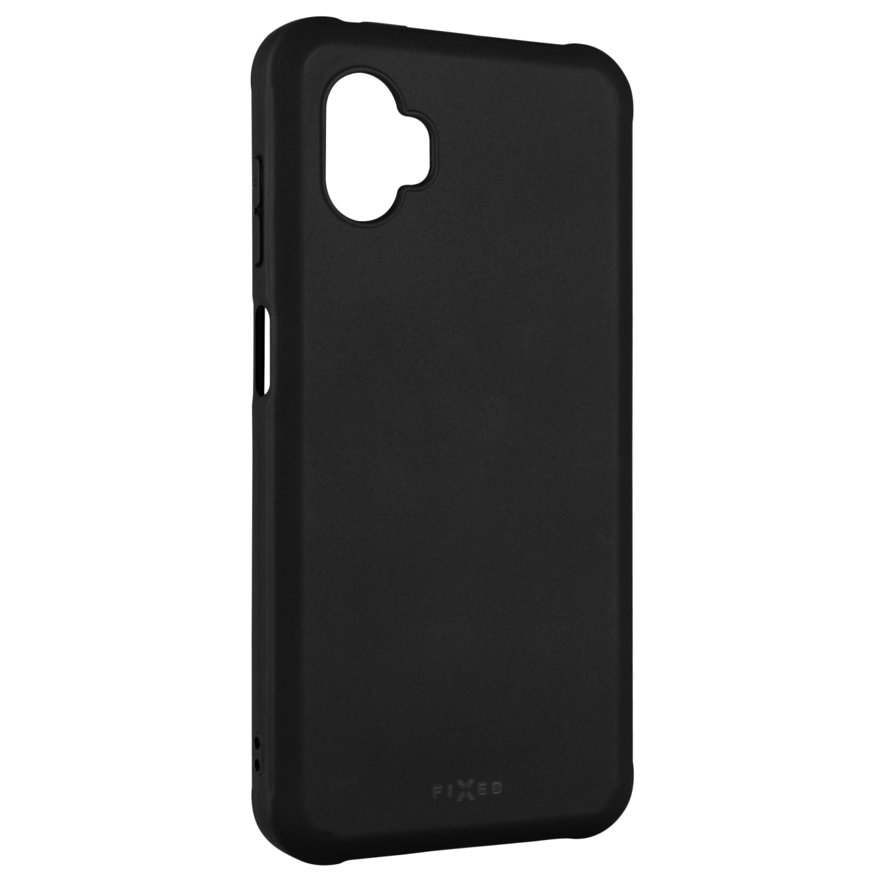 Zadný pogumovaný kryt FIXED Story pre Samsung Galaxy Xcover 7 Pro, čierny