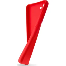 Zadný pogumovaný kryt FIXED Story pre Xiaomi 13 Lite, červený