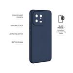 Zadný pogumovaný kryt FIXED Story pre Xiaomi 13, modrý