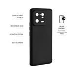 Zadný pogumovaný kryt FIXED Story pre Xiaomi 13 Pro, čierny