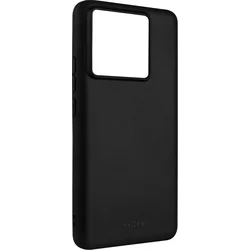 Zadný pogumovaný kryt FIXED Story pre Xiaomi 13T/13T Pro, čierny