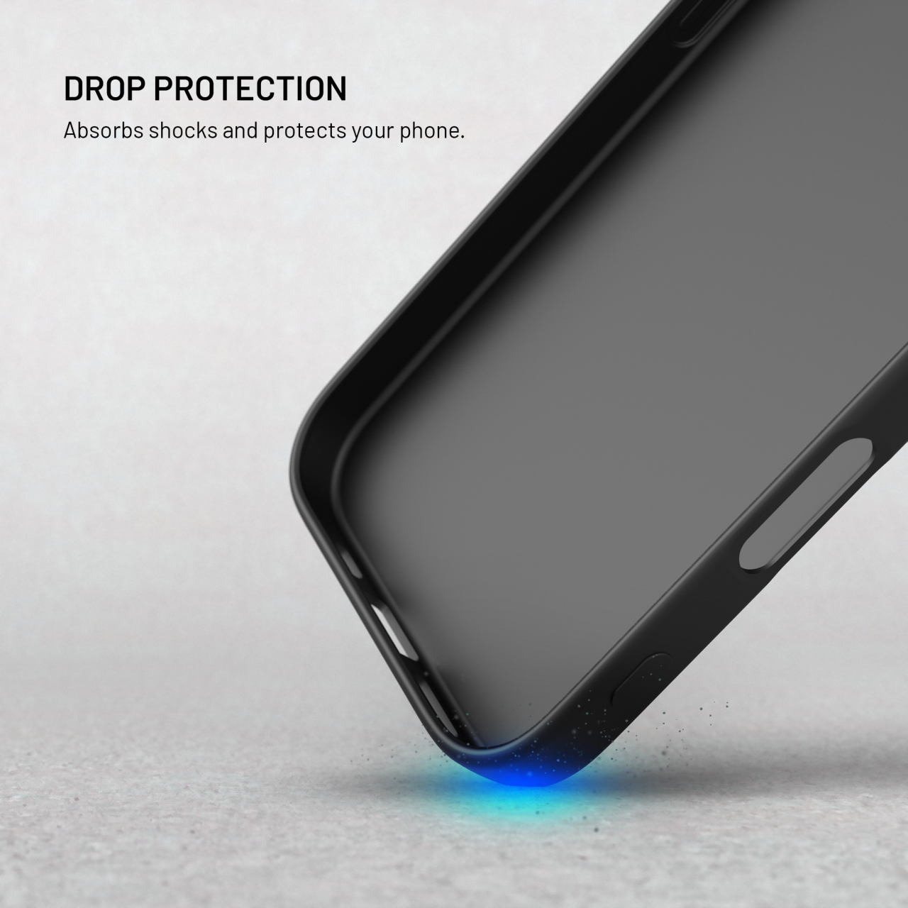 Zadný pogumovaný kryt FIXED Story pre Xiaomi 15, čierny