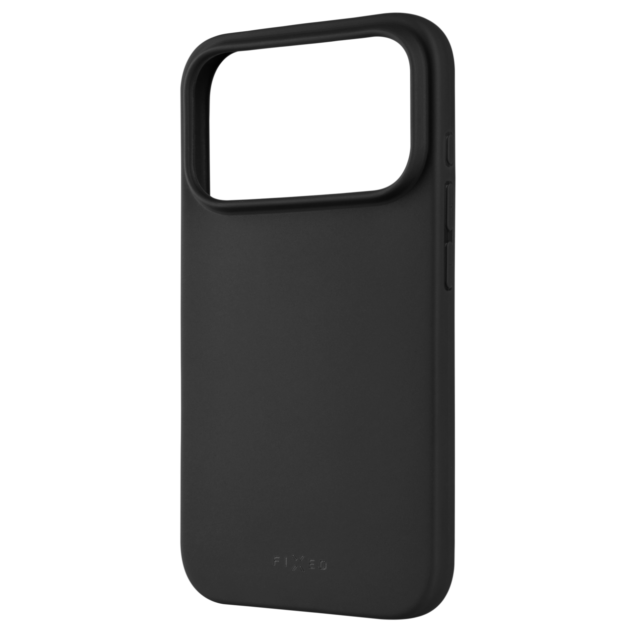 Zadný pogumovaný kryt FIXED Story pre Xiaomi 15T, čierny