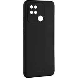 Zadný pogumovaný kryt FIXED Story pre Xiaomi Redmi 10C, čierny