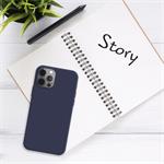 Zadný pogumovaný kryt FIXED Story pre Xiaomi Redmi 12C, modrý