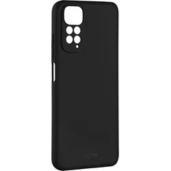 Zadný pogumovaný kryt FIXED Story pre Xiaomi Redmi Note 11S, čierny