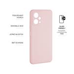 Zadný pogumovaný kryt FIXED Story pre Xiaomi Redmi Note 12 5G, ružový