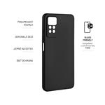 Zadný pogumovaný kryt FIXED Story pre Xiaomi Redmi Note 12 Pro, čierny