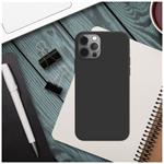 Zadný pogumovaný kryt FIXED Story pre Xiaomi Redmi Note 14 Pro 4G, čierny