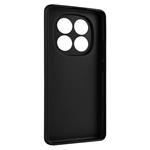 Zadný pogumovaný kryt FIXED Story pre Xiaomi Redmi Note 14 Pro 5G/POCO X7, čierny