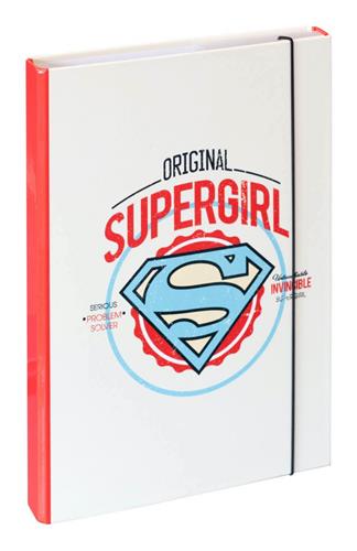Zakladače na školské zošity A4 Supergirl