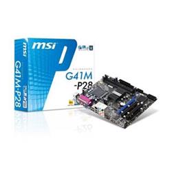 Základní deska MSI G41M-P28 s775, 2xDDRIII, 1xPCI-e*16, 1xPCI-e*1, 2xPCI, 4xSATAII, VGA, mATX