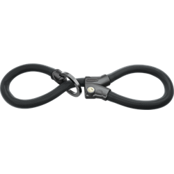 Zámek ABUS 1806/140 black INFINITY LOOP - černá