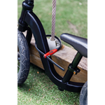 Zámek ABUS Combiflex TravelGuard - červený