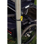 Zámok ABUS Combiflex TravelGuard - čierny