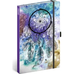 Zápisník Dreamcatcher, linajkovaný, 13 × 21 cm