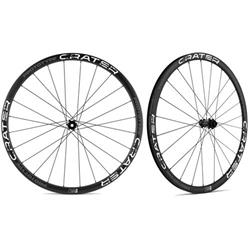 Zapletená kola cyklokros/gravel PROTOTYPE Crater AL 28"/700 White - 100/142 - ořech XDR