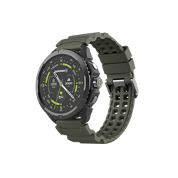 Zeleno-čierne inteligentné hodinky Hammer Watch 2