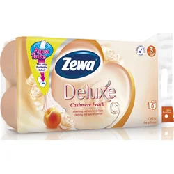 Zewa Deluxe Cashmere Peach 8 rolí (3 vrstvy)