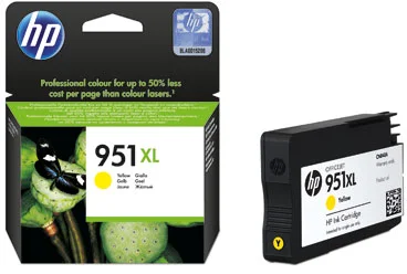Žltá atramentová kazeta HP 951XL CN048AE