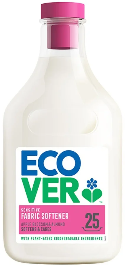 Zmäkčovač tkanín Ecover Apple Blossom & Almond 750 ml