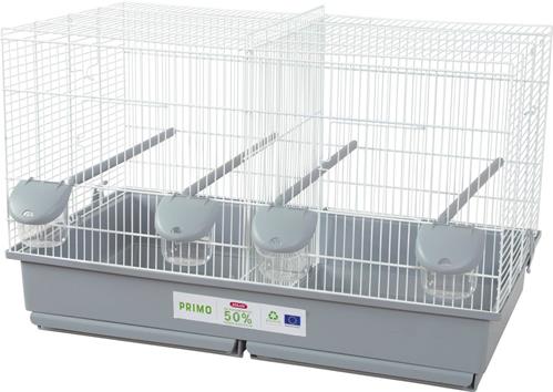 Zolux Klietka pre vtáky PRIMO Cati Plus biela/sivá