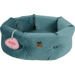 Zolux Posteľ CHAMBORD Chesterfield okrúhla 41cm zelená