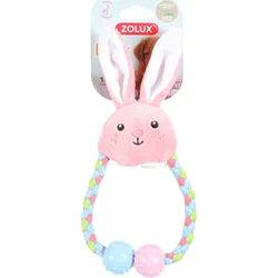 Zolux PUPPY Tiny Rope plyšový ružový