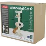 Zolux Škrabadlo WONDERFUL CAT 3 béžová