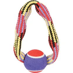 Zolux TENIS BALL ROPE circle 23cm