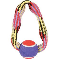 Zolux TENNIS BALL ROPE kruh 23cm